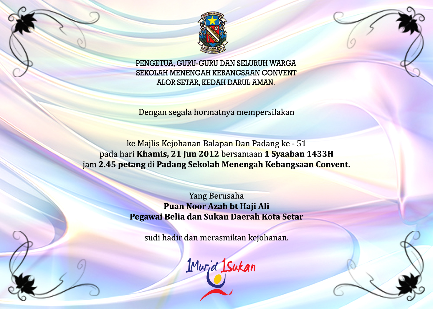 Kad Kahwin DIY Buat Template Kad Kahwin Anda Sendiri